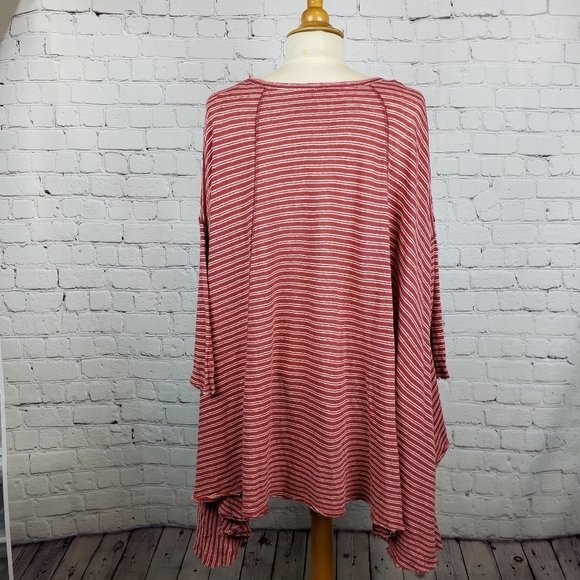 We The Free Free People Oversized Hi Low Hem T Shirt  XS/S - Picture 4 of 10